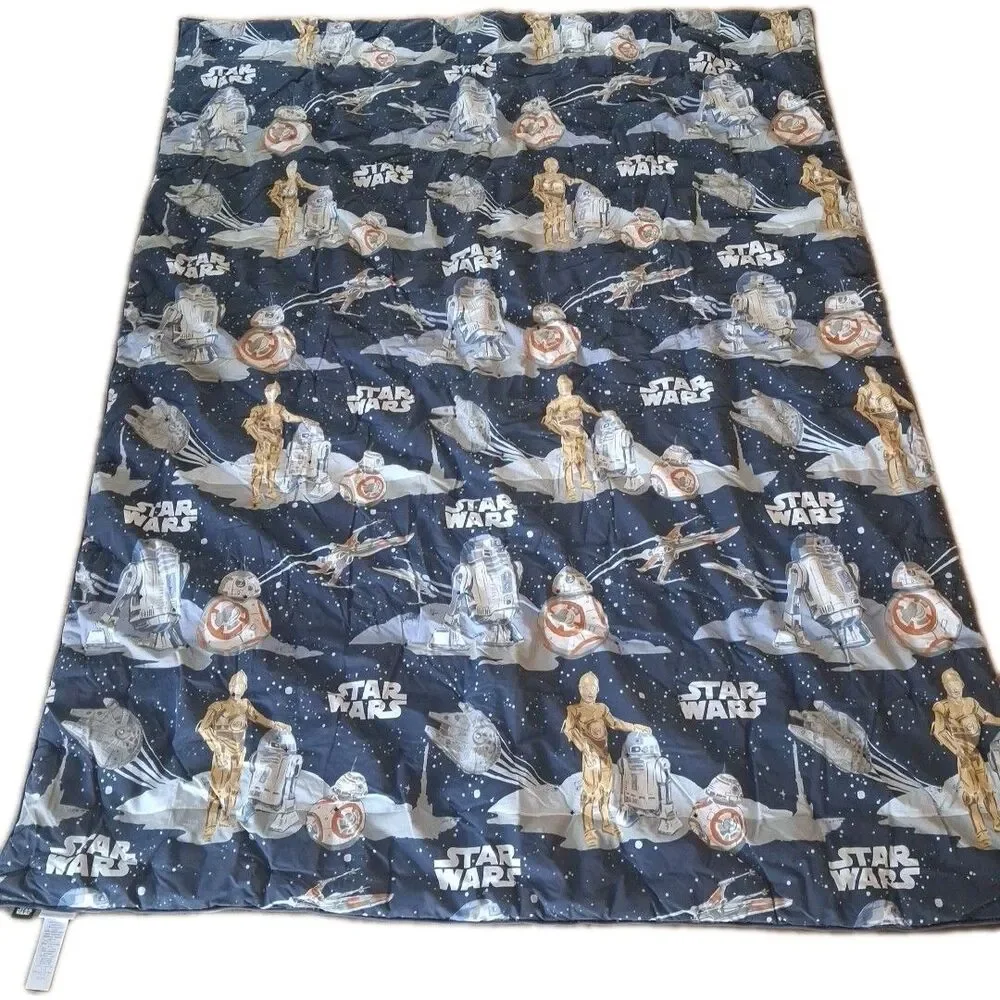 Pottery Barn Kids Star Wars Twin Comforter Reversible